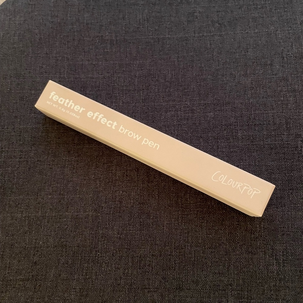 Colourpop feather effect brow pen light brown
